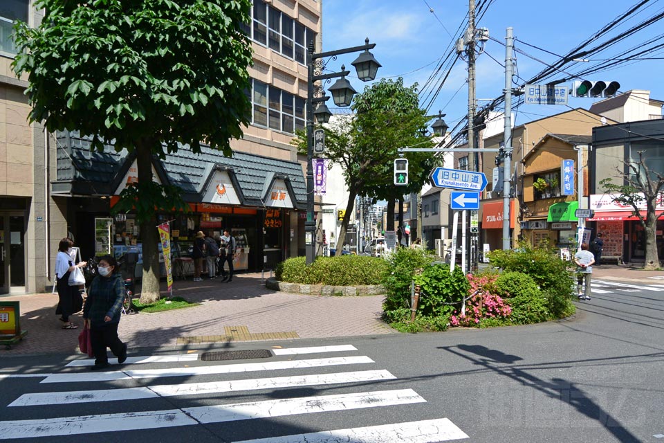 旧中山道仲宿交差点