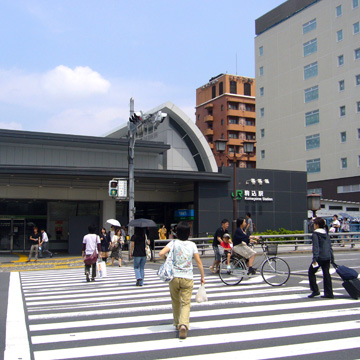 東京都豊島区駒込駅前写真画像