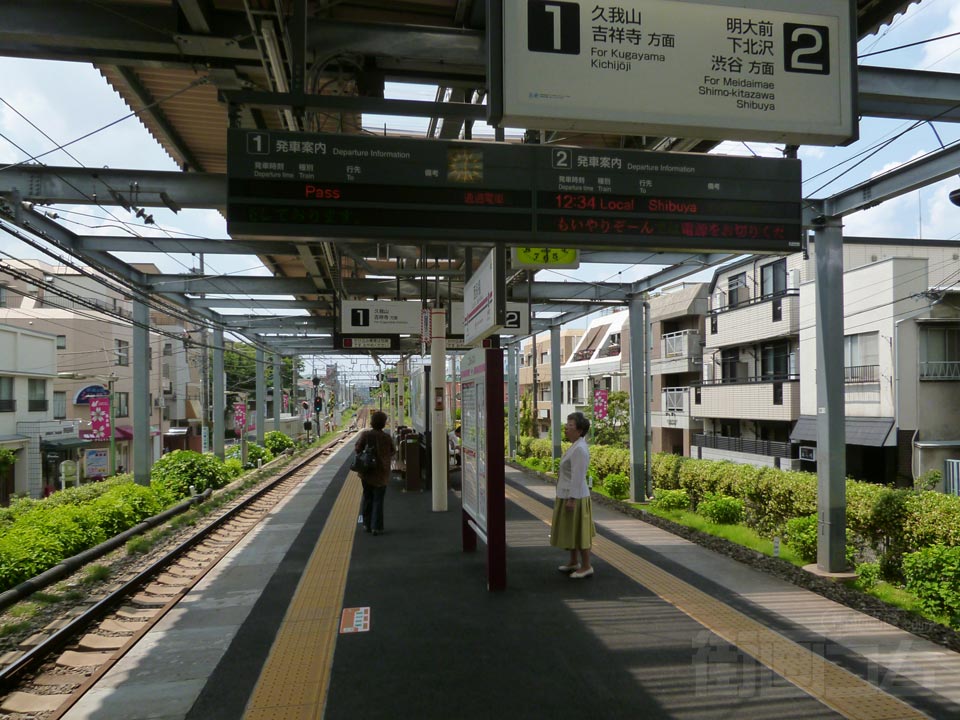 京王西永福駅ホーム(京王井の頭線)