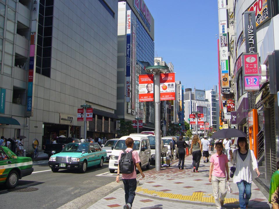 渋谷駅ハチ公口・西口周辺の街並み近隣の街並画像関連記事