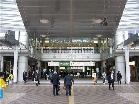 JR品川駅港南口写真画像
