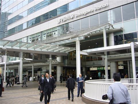 JR品川駅港南口写真画像