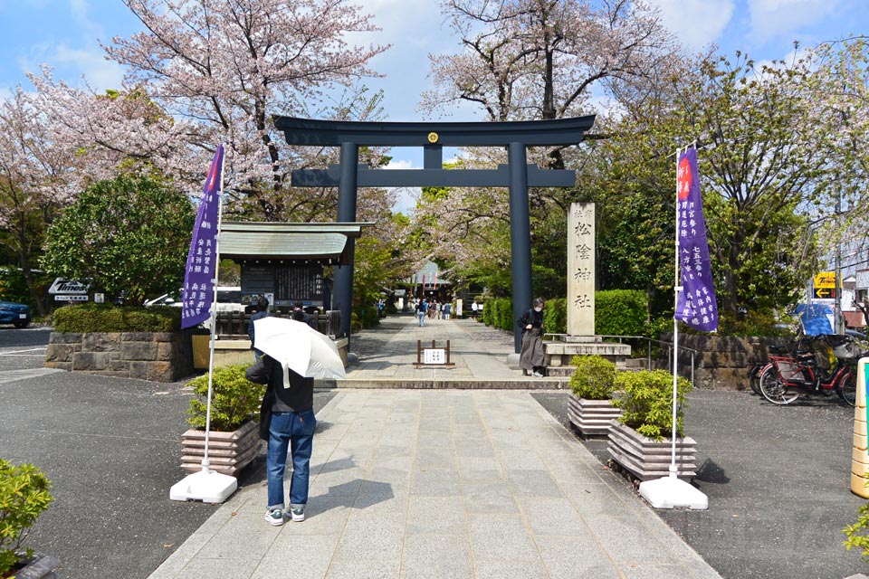 松陰神社一之鳥居