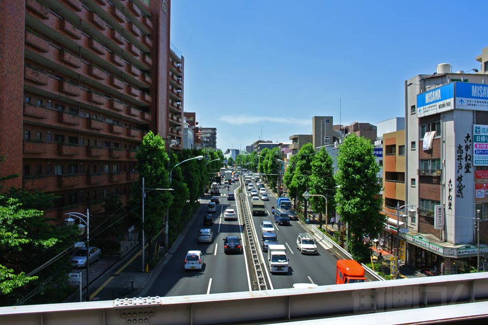 京王高井戸駅ホームから南側方面