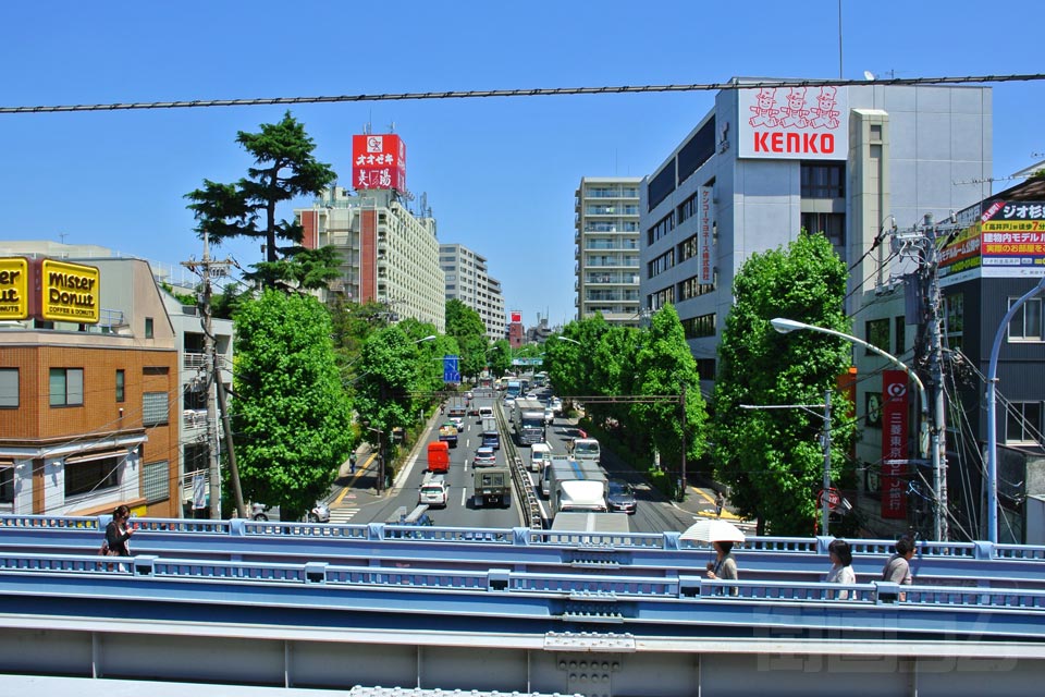 京王高井戸駅ホームから北側方面