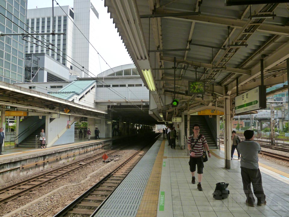 JR田町駅ホーム(山手・京浜東北線)