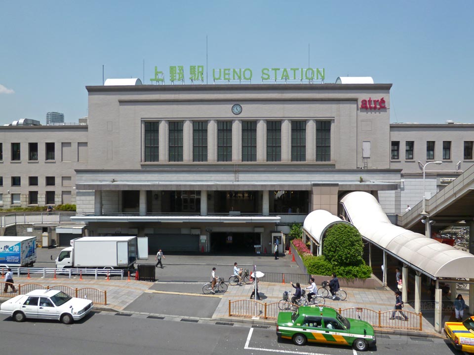 JR上野駅正面玄関口