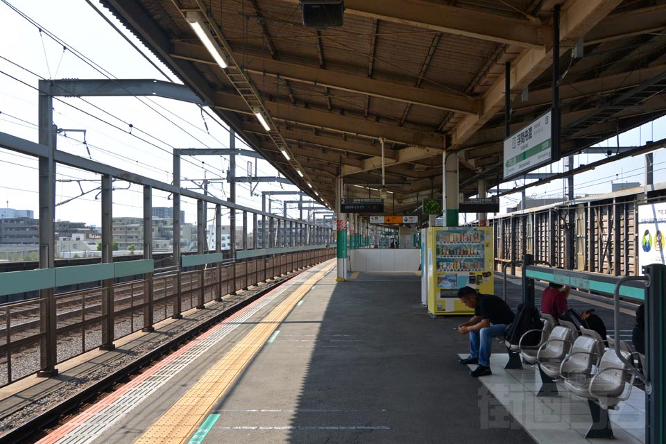 JR浮間舟渡駅ホーム（JR埼京線）