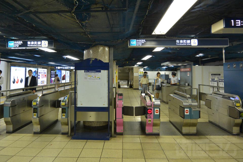東京メトロ有楽町駅改札口