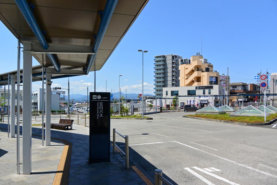 拝島駅バス停
