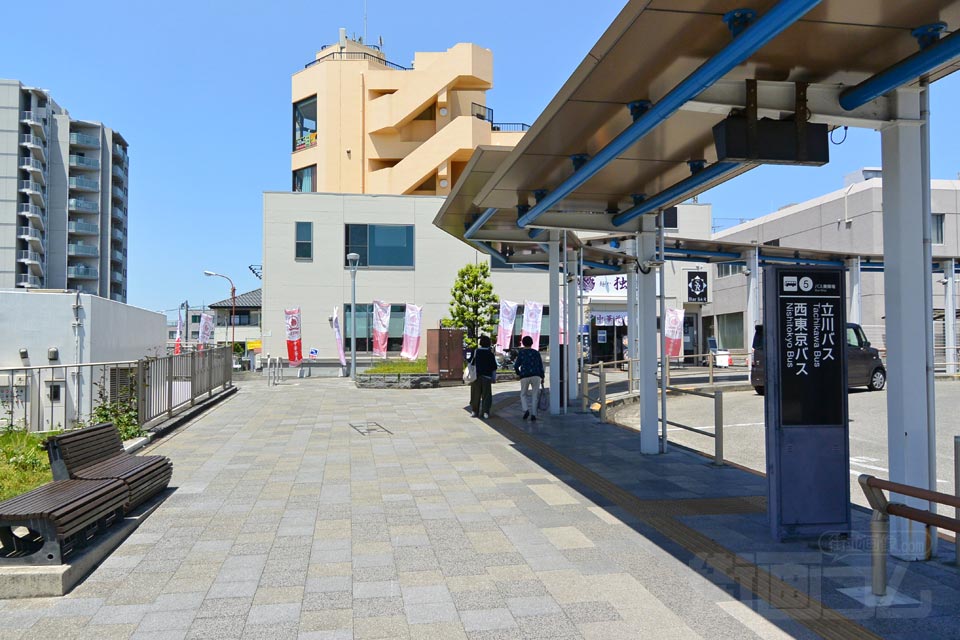 拝島駅バス停