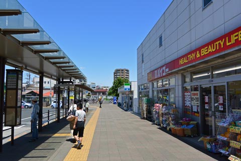 東村山駅西口バス停写真画像