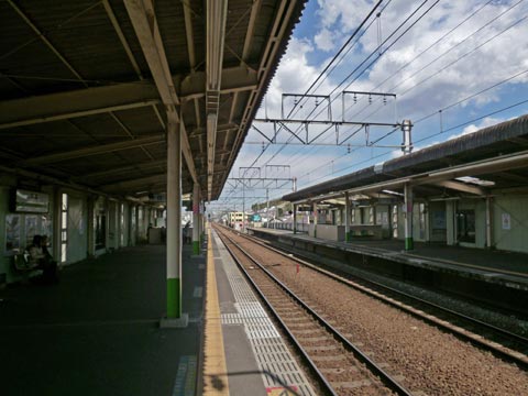 JR片倉駅ホーム(JR横浜線)写真画像