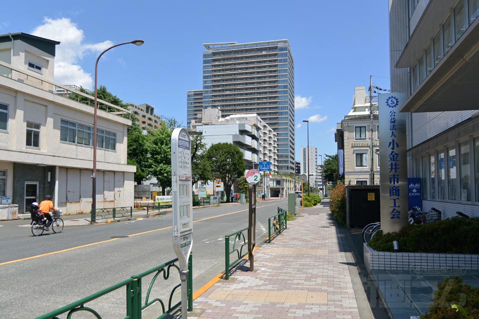 小金井市役所前バス停