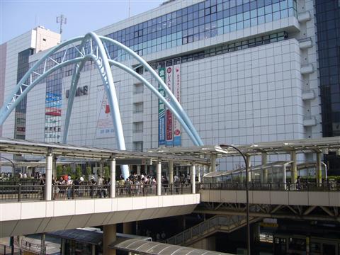 JR立川駅北口写真画像