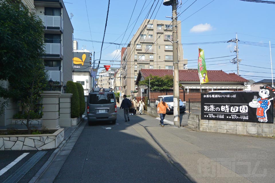 谷保駅北口商店街