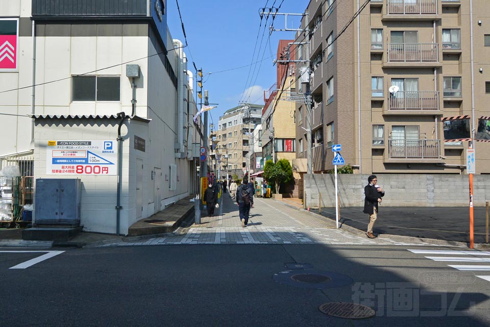 谷保駅北口商店街