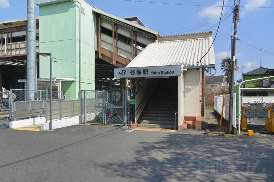 JR谷保駅南口