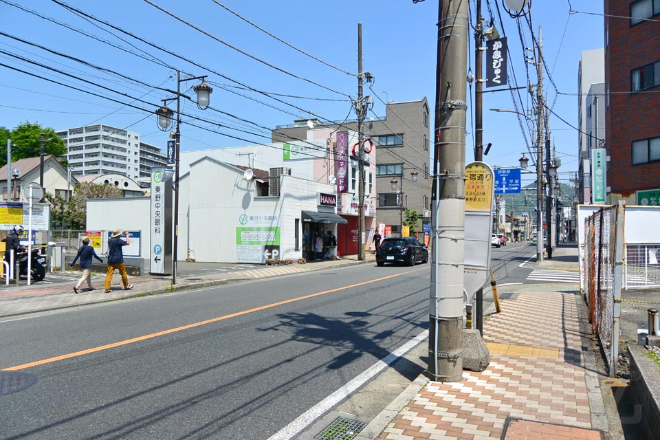 上宿通りバス停