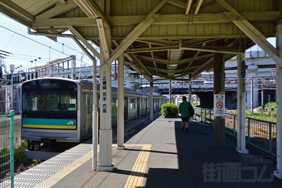 JR浜川崎駅ホーム(JR南武線(浜川崎支線))