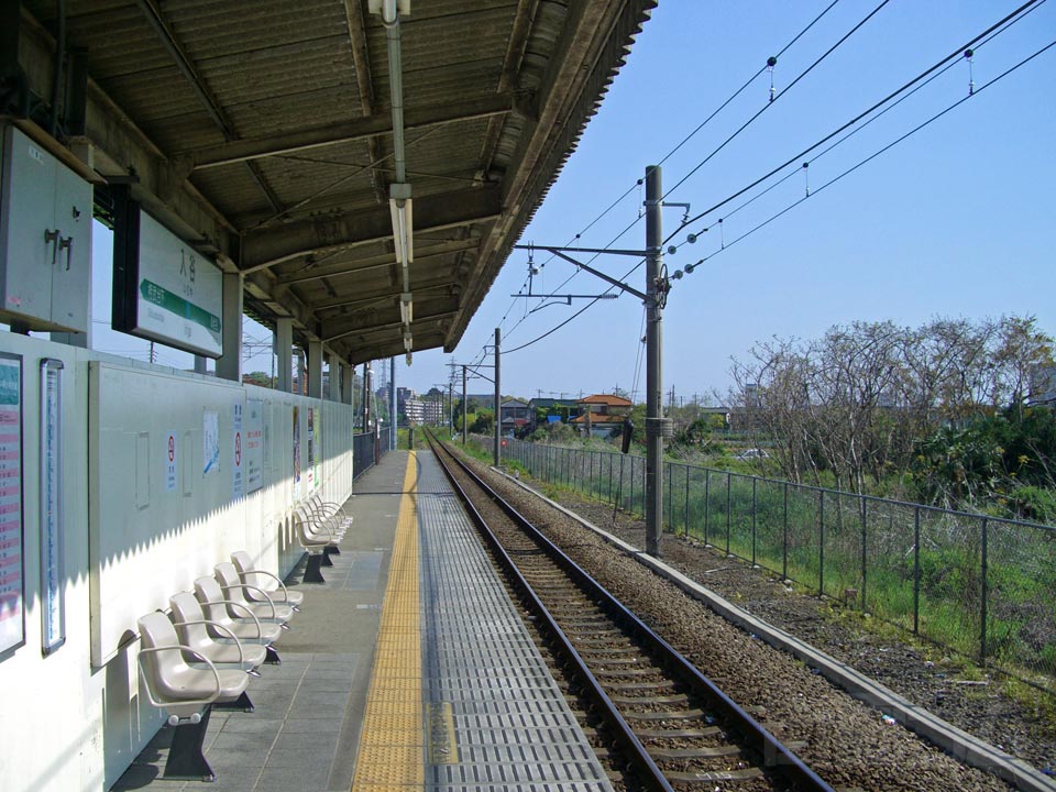 JR入谷駅ホーム