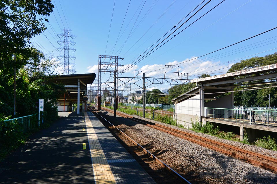 JR川崎新町駅ホーム(JR南武線(浜川崎支線))