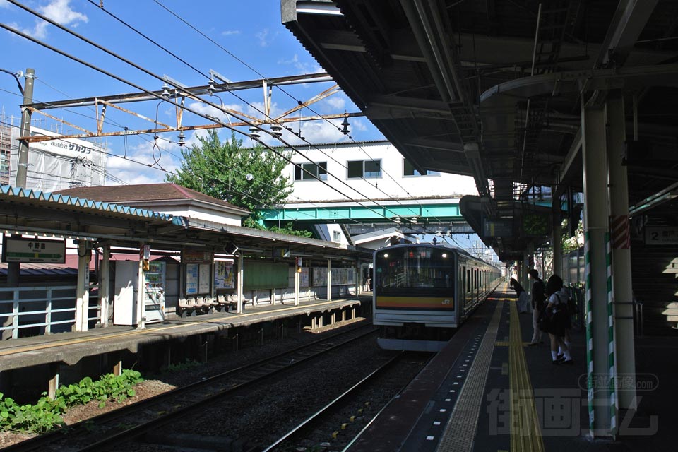 JR中野島駅ホーム(JR南武線)