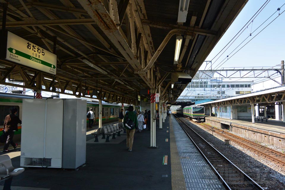 JR小田原駅ホーム(東海道本線)