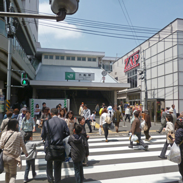 神奈川県鎌倉市大船駅前写真画像