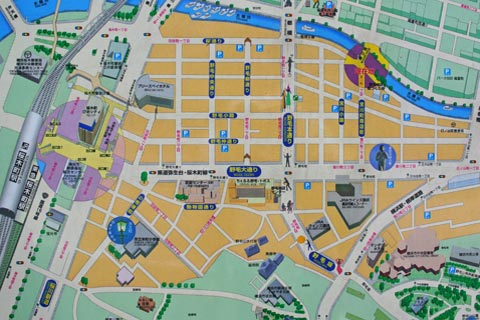 桜木町駅・野毛周辺MAP