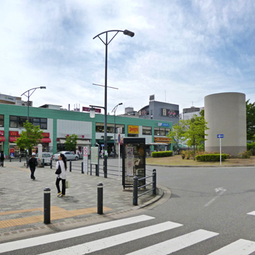 神奈川県藤沢市湘南台駅前写真画像