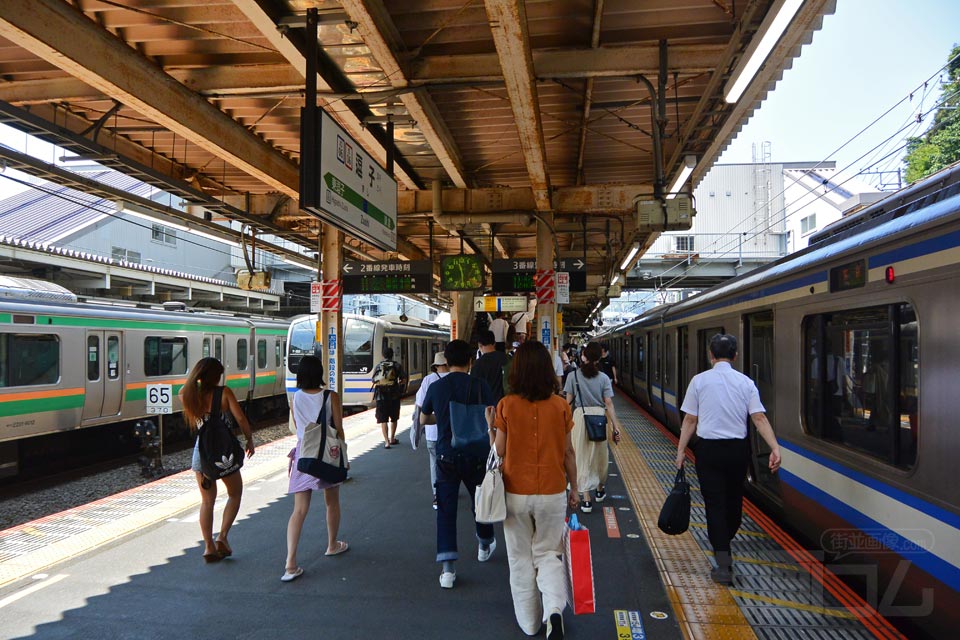 JR逗子駅ホーム(JR横須賀線)