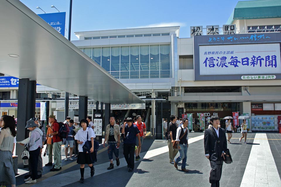 JR松本駅お城口(東口)写真画像