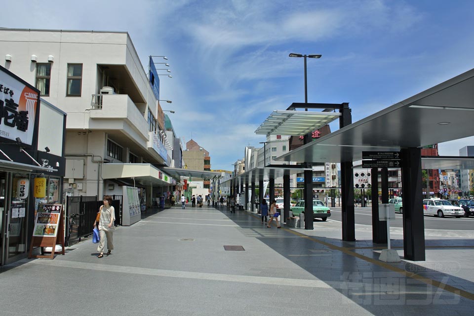 JR松本駅お城口(東口)前写真画像