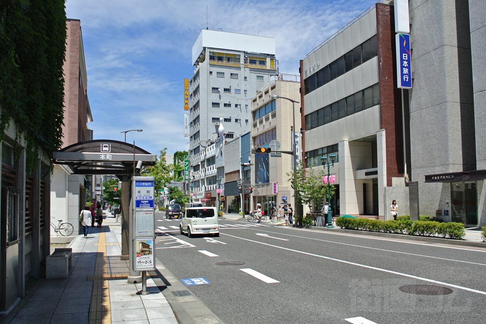 本町バス停写真画像
