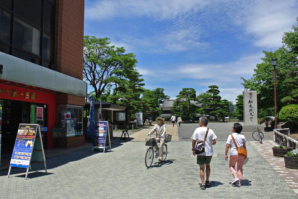 松本城公園写真画像