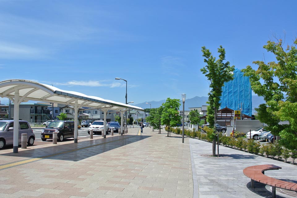JR松本駅アルプス口(西口)前写真画像
