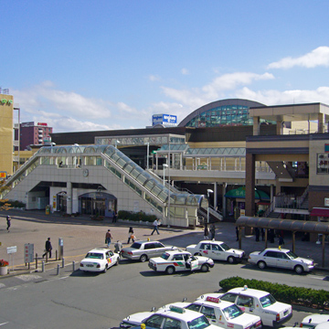 長野県長野市長野駅前写真画像