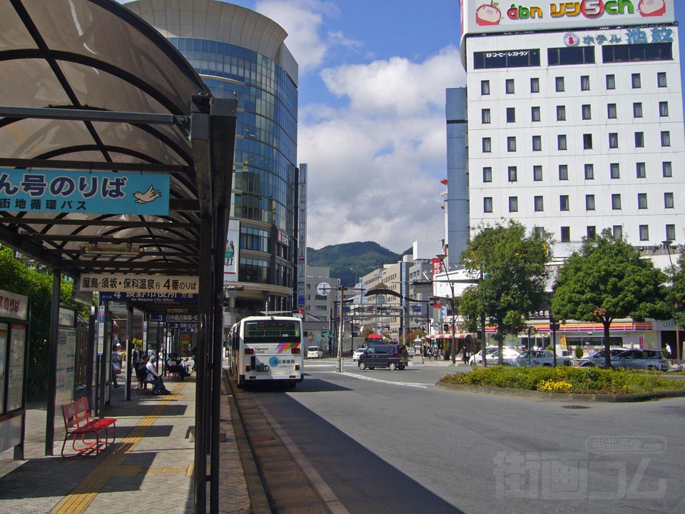 長野駅バス停写真画像