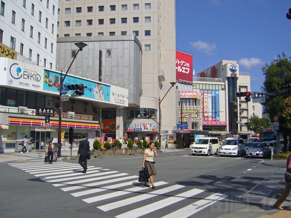 長野駅前交差点写真画像