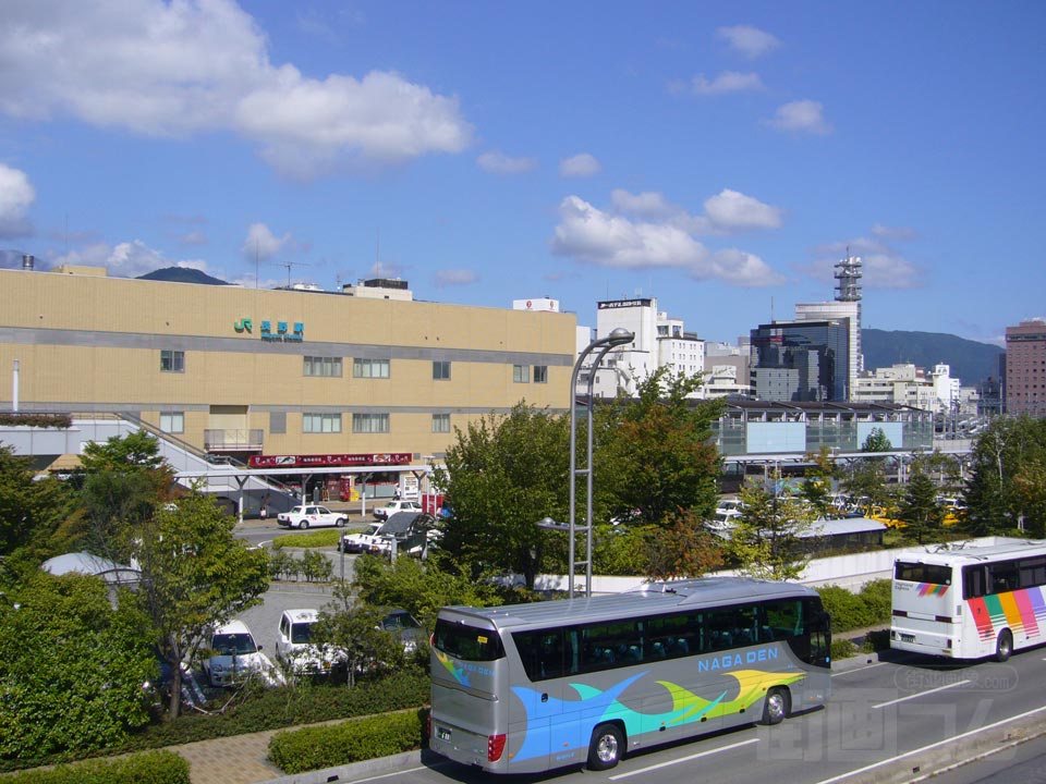 JR長野駅東口前写真画像