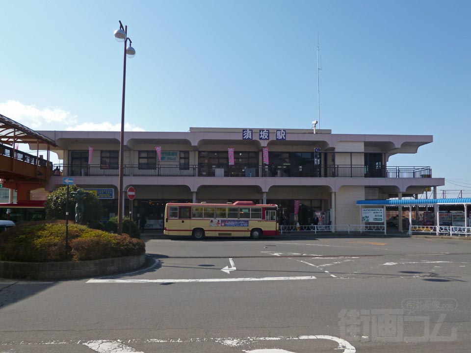 長野電鉄須坂駅写真画像