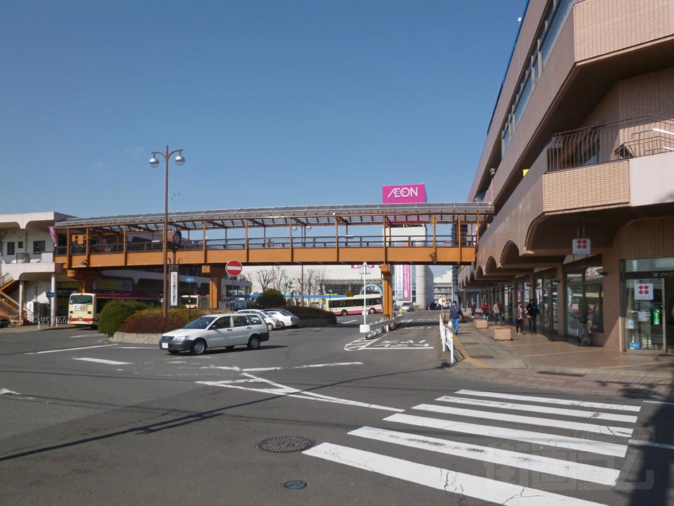 長野電鉄須坂駅前写真画像