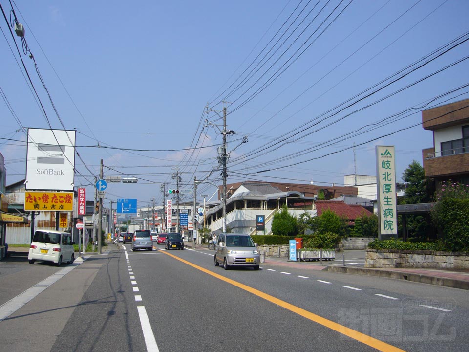 高富街道(県道７９号線)