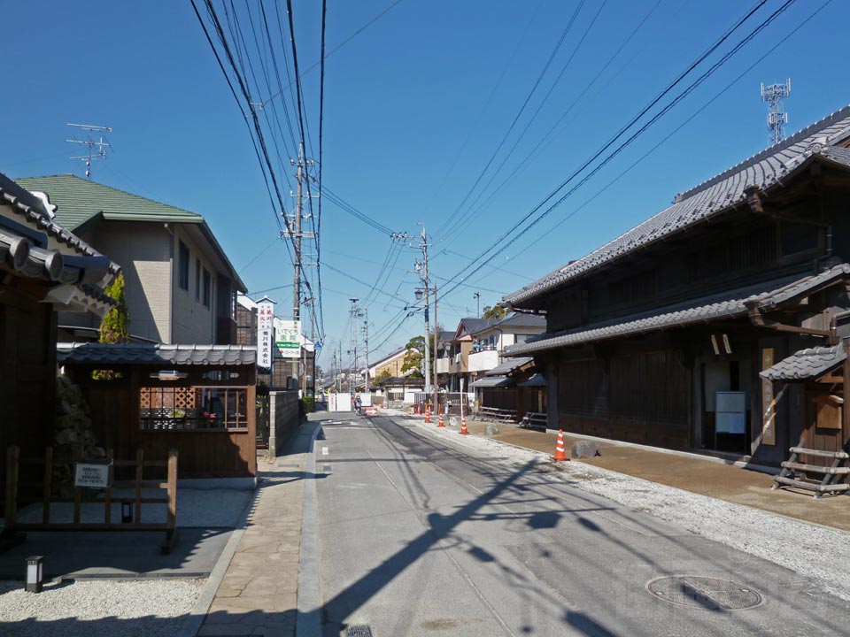 旧中山道(鵜沼宿)