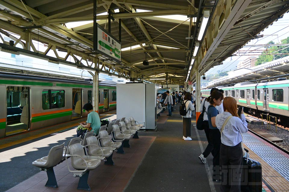 JR熱海駅ホーム（JR東海道本線①・②）