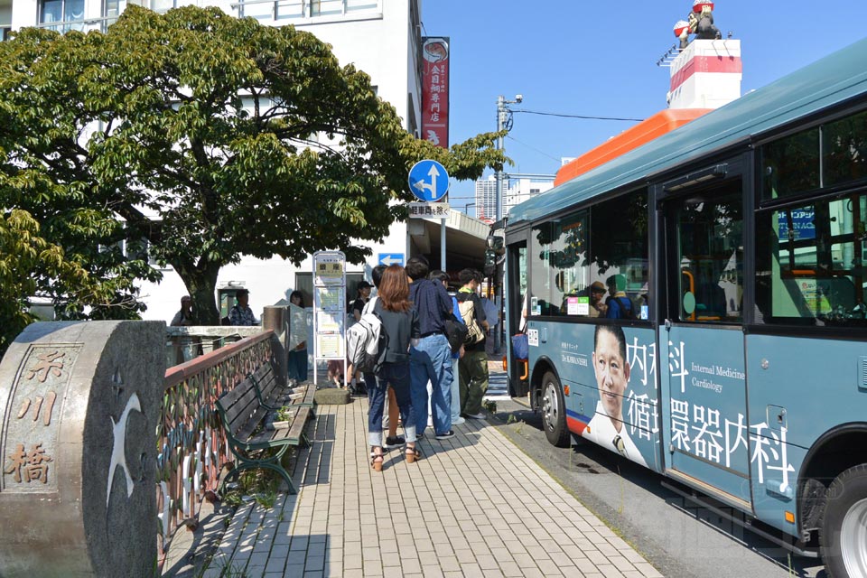 銀座バス停