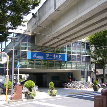 静岡県浜松市中区第一通り駅前周辺写真画像