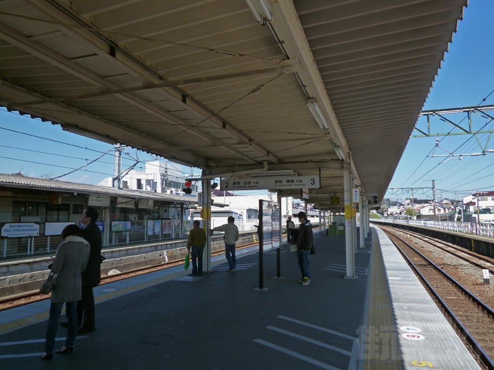 JR袋井駅ホーム(JR東海道本線)
