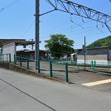 静岡県伊豆市牧之郷駅前写真画像